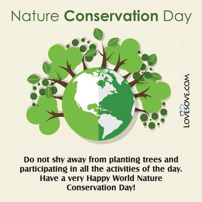 World Nature Conservation Day Wishes, Quotes On World Nature Conservation Day, Thought On World Nature Conservation Day,