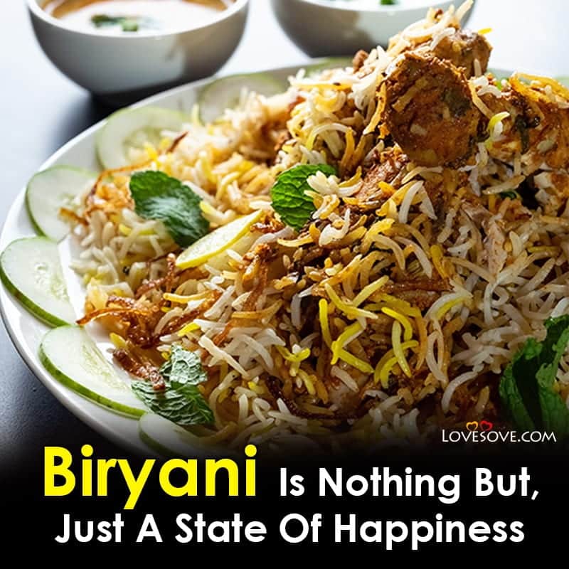 Biryani Quotes Images, Biryani Made By Me Quotes Pictures