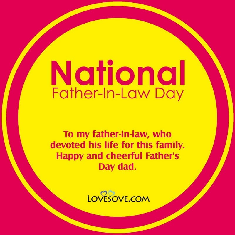 national father in law day wishes, national father-in-law day, national father-in-law day quotes, national father-in-law day message,