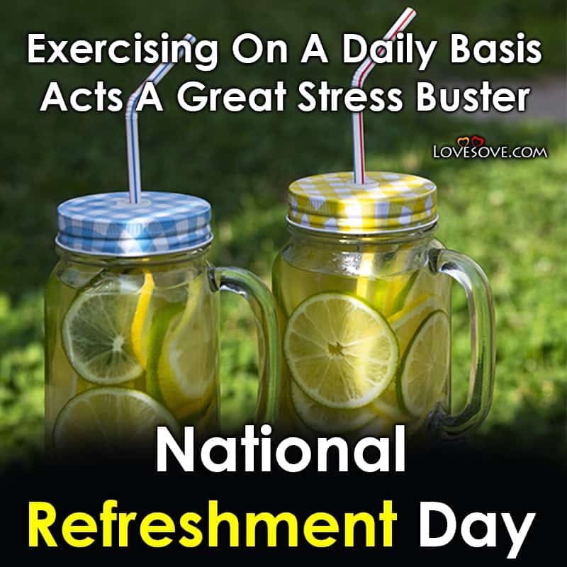 National Refreshment Day Wishes, Quotes, Messages & Theme