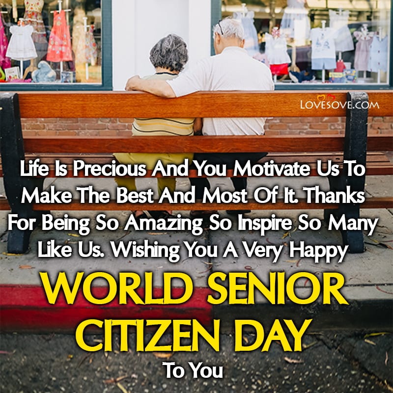 Happy Senior Citizen Day Wishes, World Senior Citizen Day Quotes