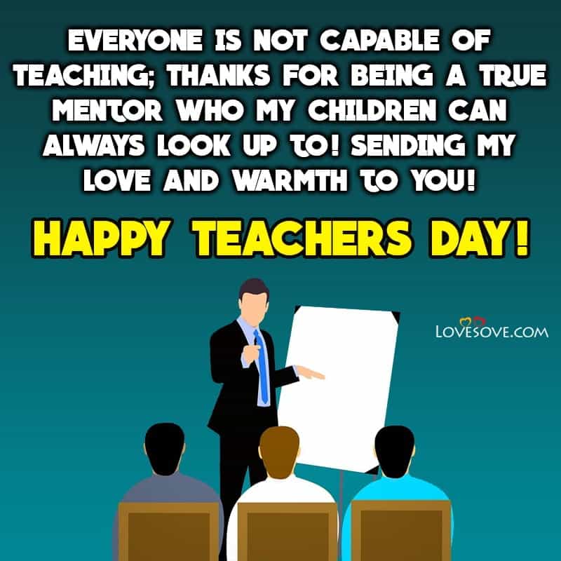 Teachers Day Messages From Parents, Teachers Day Greeting Messages In English,