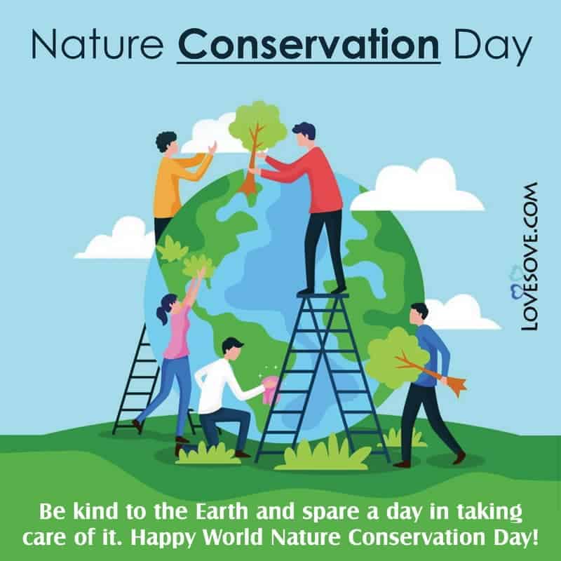 world nature conservation day thoughts, about world nature conservation day, world nature conservation day wishes,