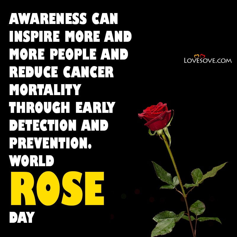 world rose day welfare of cancer patients quotes, world rose day special, world rose day quotes cancer in hindi,