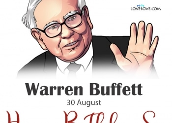 , , happy birthday warren buffett lovesove