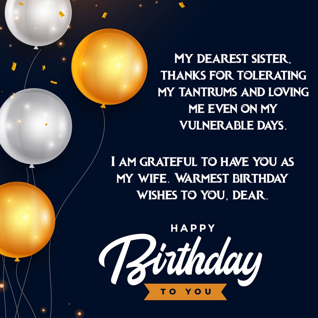 beautiful birthday wishes for sister, birthday messages for sister