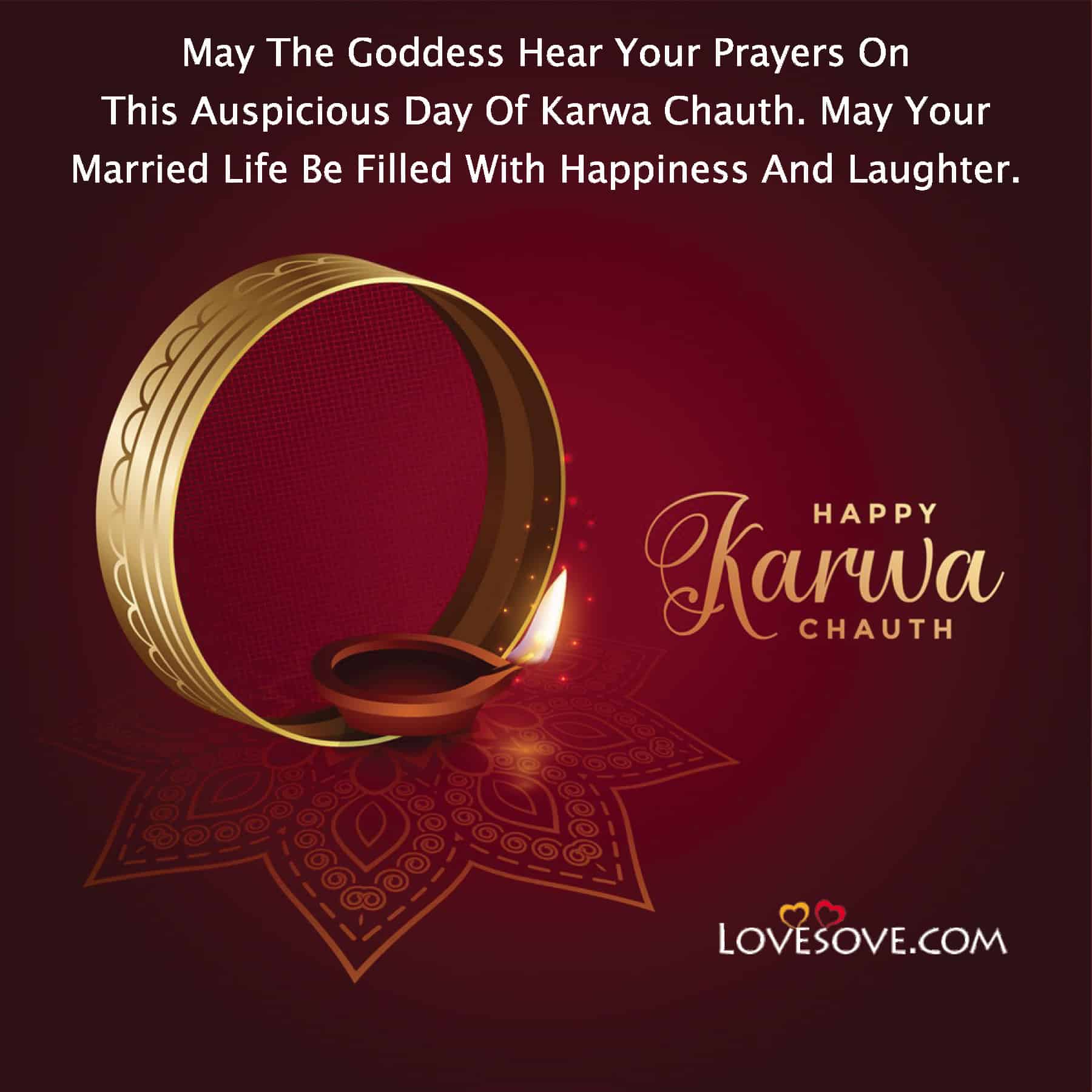 Karva Chauth Status For Wife Lovesove