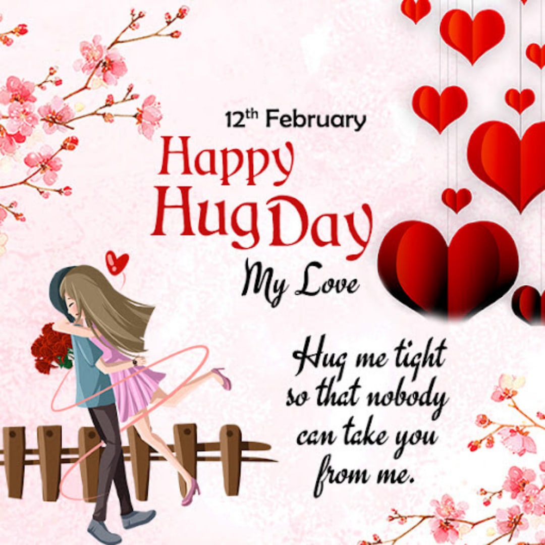 Happy Hug Day Status In English, Latest Hugs Day Images