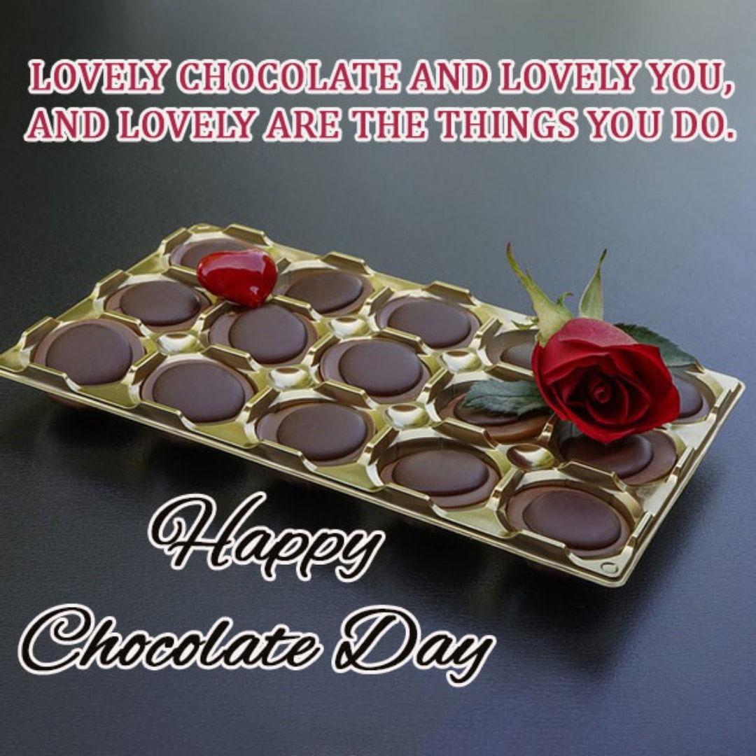 Happy chocolate wishes in english images, happy chocolate day wishes