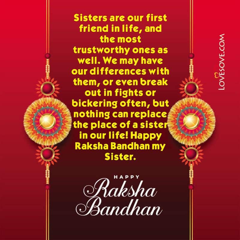 happy raksha bandhan wishes quotes lovesove, indian festivals wishes