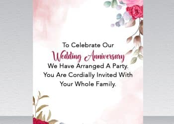 wedding anniversary invitation messages lovesove, anniversary wishes