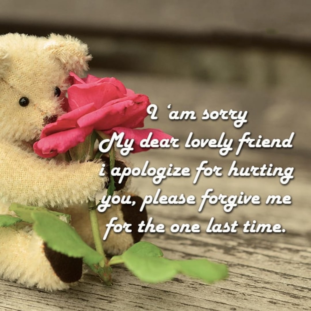 sorry quotes for best friend, sorry messages for friends