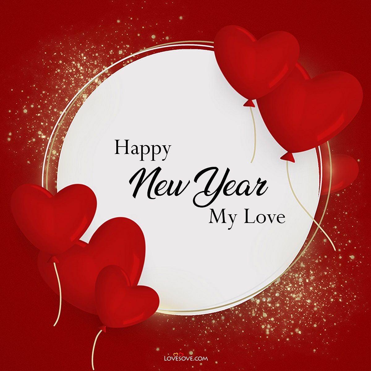 Happy New Year Wishes for Husband-Wife