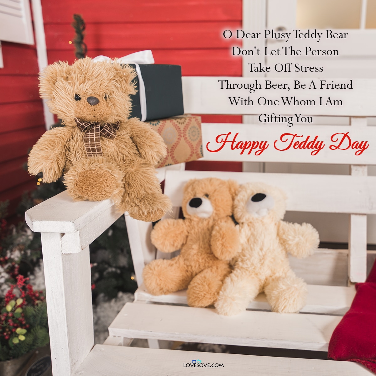 Happy Teddy Day wishes 2024, Cute Teddy Day Status