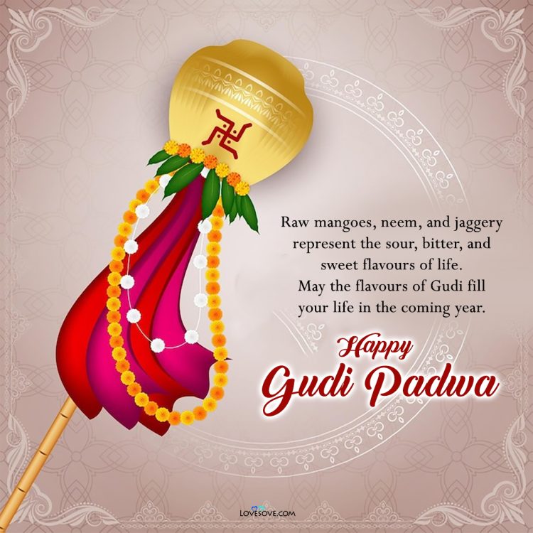 happy gudi padwa english wishes lovesove 1, indian festivals wishes