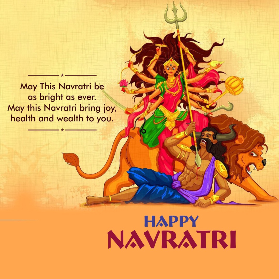 navratri images with quotes, 80+happy navratri banner